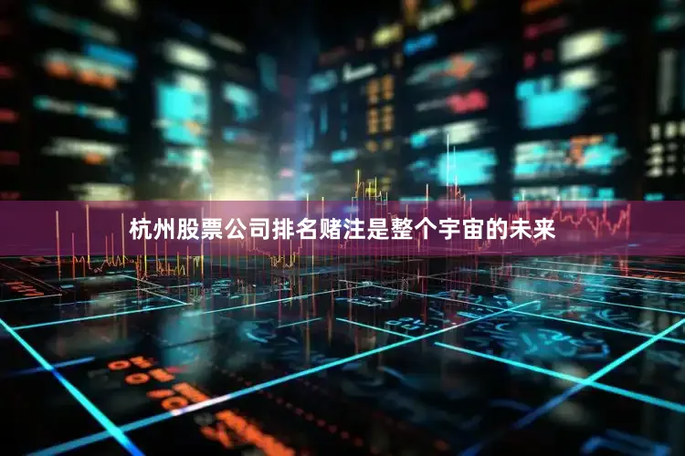 杭州股票公司排名赌注是整个宇宙的未来